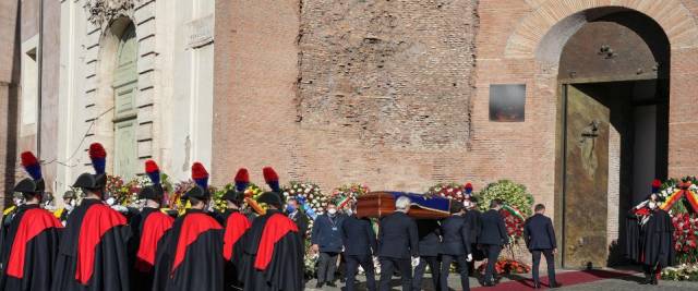 Funerali Sassoli