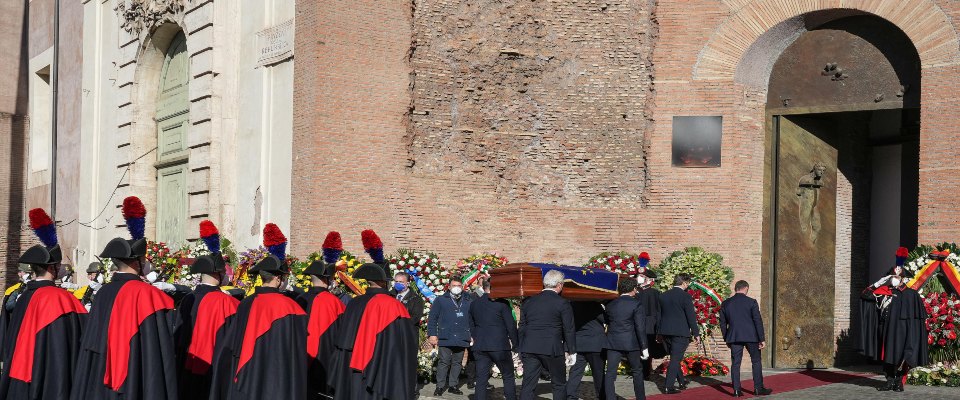 Funerali Sassoli