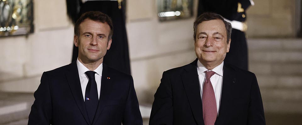 Romano Prodi, forse involontariamente, sposa la tesi della subalternità italiana alla Francia e di Draghi al presidente Macron