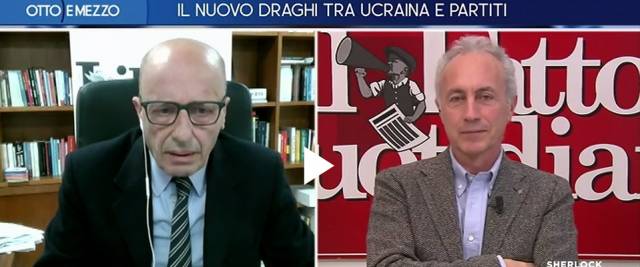 Botta e risposta a distanza tra Alessandro Sallusti e Marco Travaglio sul ruolo internazionale di Giuseppe Conte quando era premier