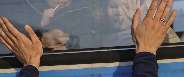 Fuggiva dalla guerra in Ucraina con i suoi due bambini. Ma, appena scesa dal pullman che l'aveva condotta in Italia, è morta per infarto