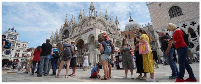 Venezia, turisti