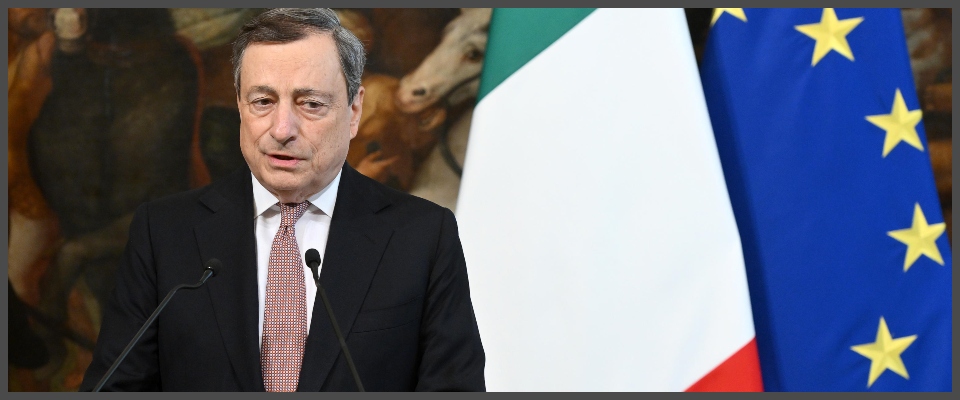 Draghi: usiamo la globalizzazione, per l’energia andiamo in Africa. Basta con la sottomissione alla Russia