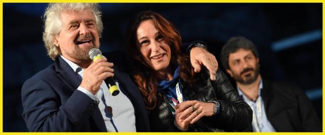 Paola Taverna, Beppe Grillo