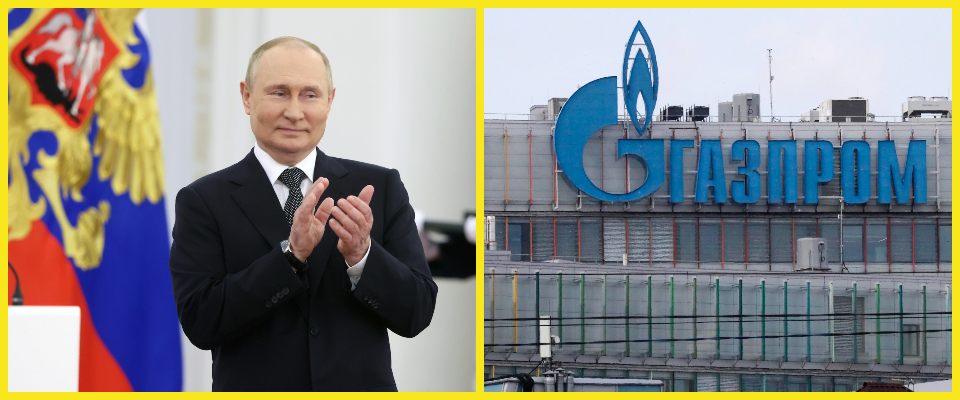 Putin, Gazprom
