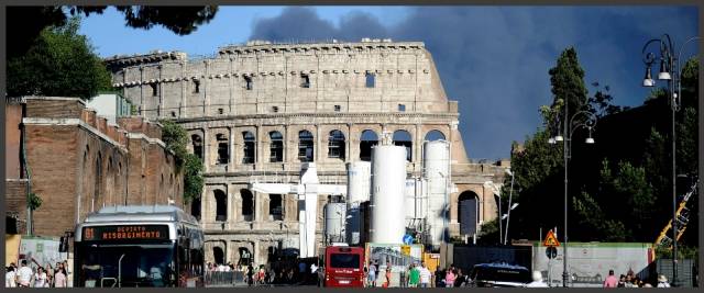 incendio Roma