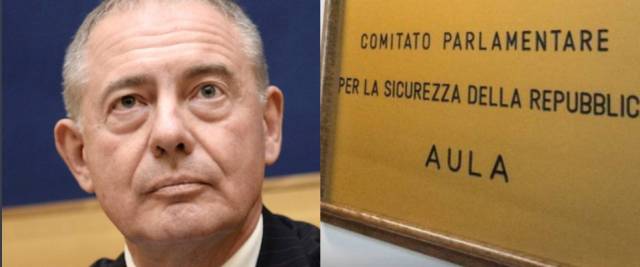 Urso, Copasir relazione