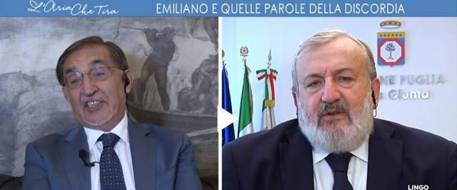 Scontro sull'eredità politica del fascismo tra Ignazio La Russa e Michele Emiliano, dopo lo scivolone sulla destra che "deve sputare sangue"