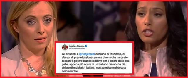 Rula Jebreal trova un difensore d'ufficio nel regista Gabriele Muccino, che però fa retromarcia dopo aver incassato feroci critiche dai fans