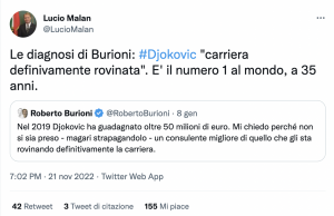 Burioni Djokovic