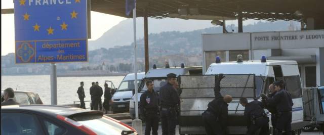 gendarmi francesi, Ventimiglia