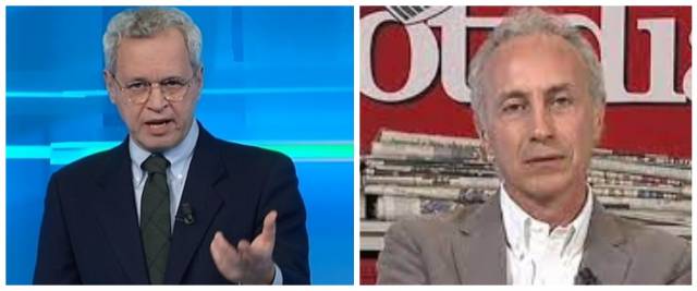 Mentana Travaglio Orsini