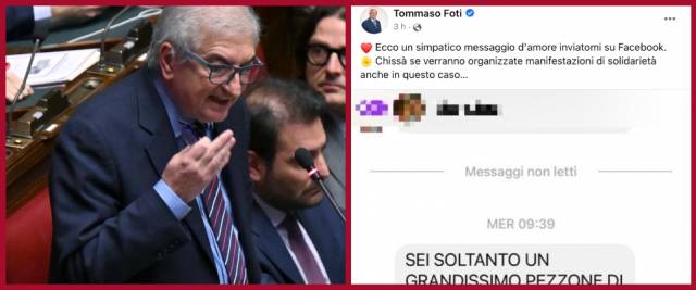 Tommaso Foti, minacce