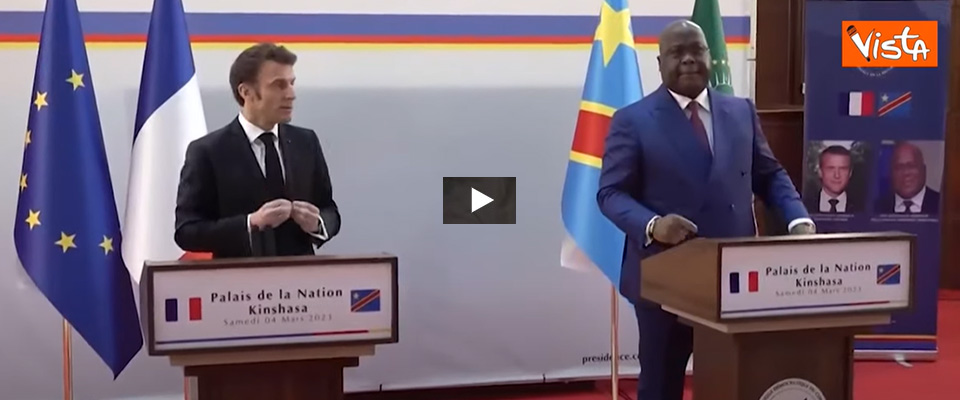 La figuraccia di Macron: litiga col presidente del Congo che accusa la Francia di genocidio (video)