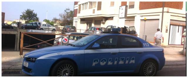 polizia, cagliari