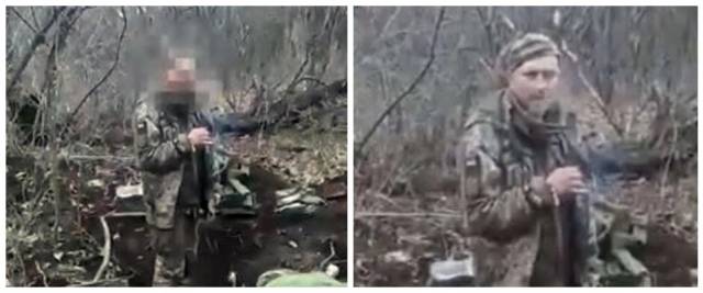 soldato ucraino freddato