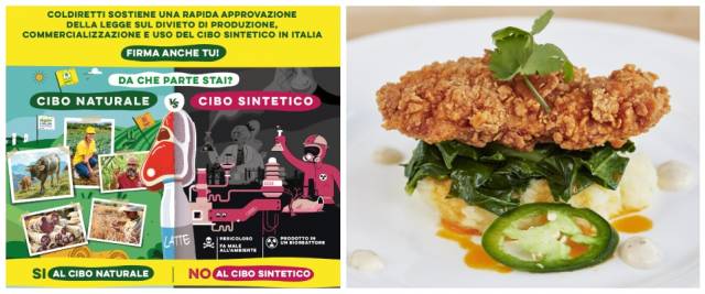 Coldiretti carne sintetica