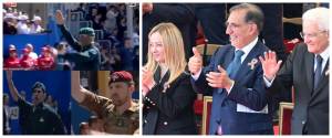 Saluto militare scambiato per saluto romano. La Russa: “A sinistra si fa scempio della storia”