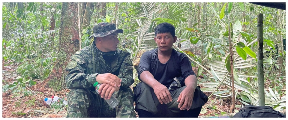 Colombia padre bimbi arrestato