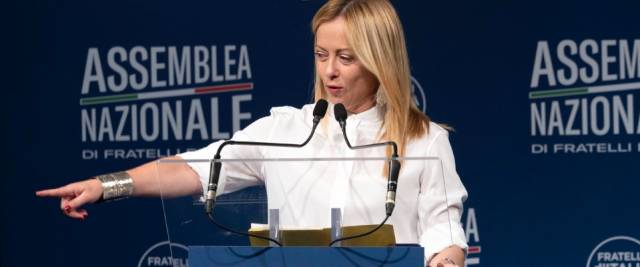 Giorgia Meloni, assemblea nazionale