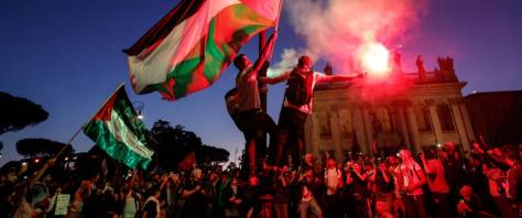 corteo Israele Palestina