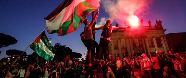 corteo Israele Palestina