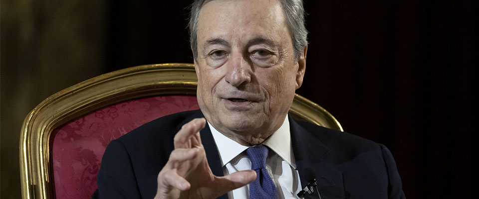 Draghi sferza 