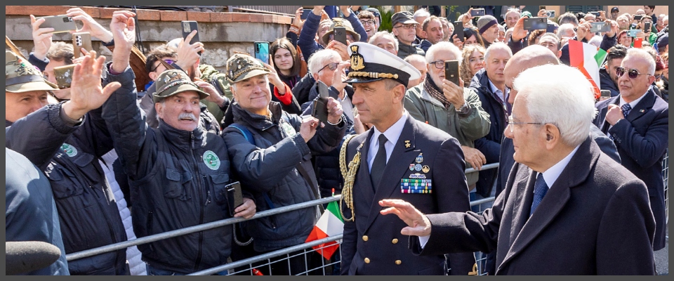 Mattarella a Civitella Val di Chiana: “Il 25 aprile è per l’Italia una ricorrenza fondante, festa della libertà ritrovata”