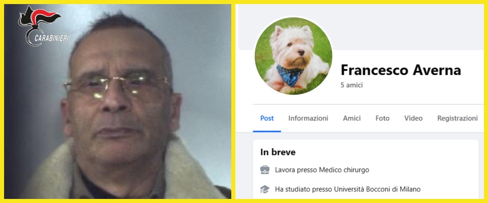 Messina Denaro chiedeva l’amicizia su Fb e si presentava come medico laureato alla Bocconi
