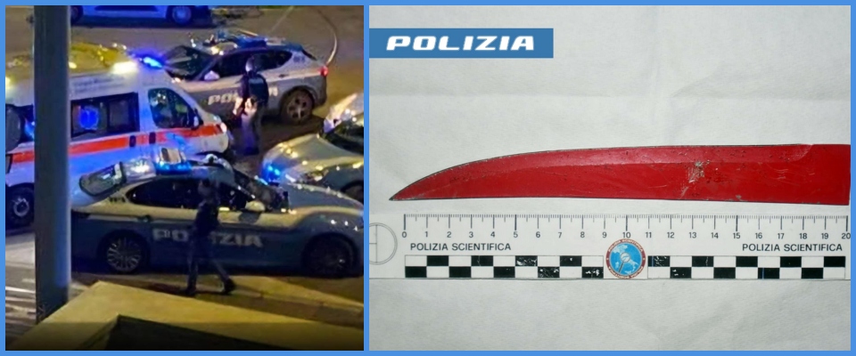 Poliziotto accoltellato, grave ma stabile dopo 4 ore di intervento e 70 trasfusioni. Meloni: seguo con apprensione