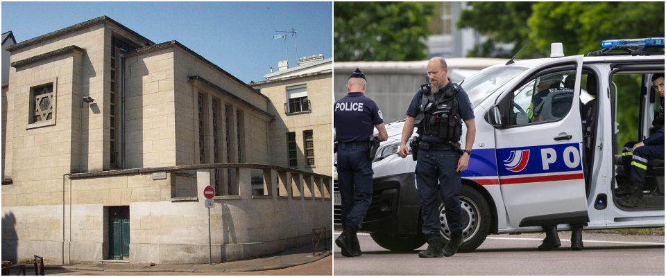 Attentato antisemita in Francia: ucciso un uomo che voleva incendiare la sinagoga di Rouen