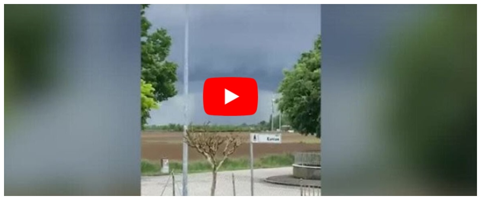 Tornado mai visto in Veneto: le spettacolari immagini tra Vicenza e Padova (video)