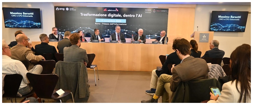 Intelligenza artificiale, straordinaria opportunità ma occorre cautela: il convegno Adnkronos