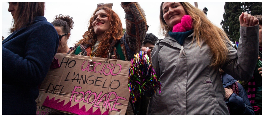 A che è servito l’8 marzo transfemminista? Non a sconfiggere il male, che non ha “genere”…