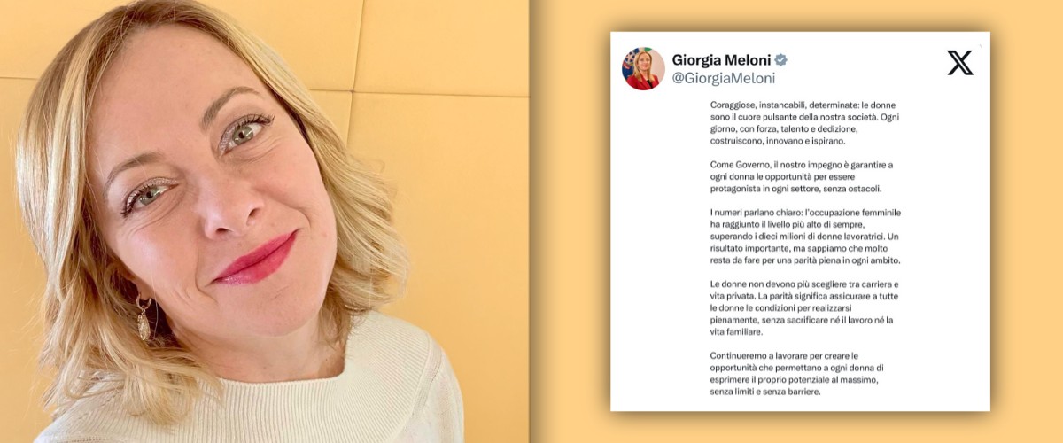 giorgia meloni record occupazione