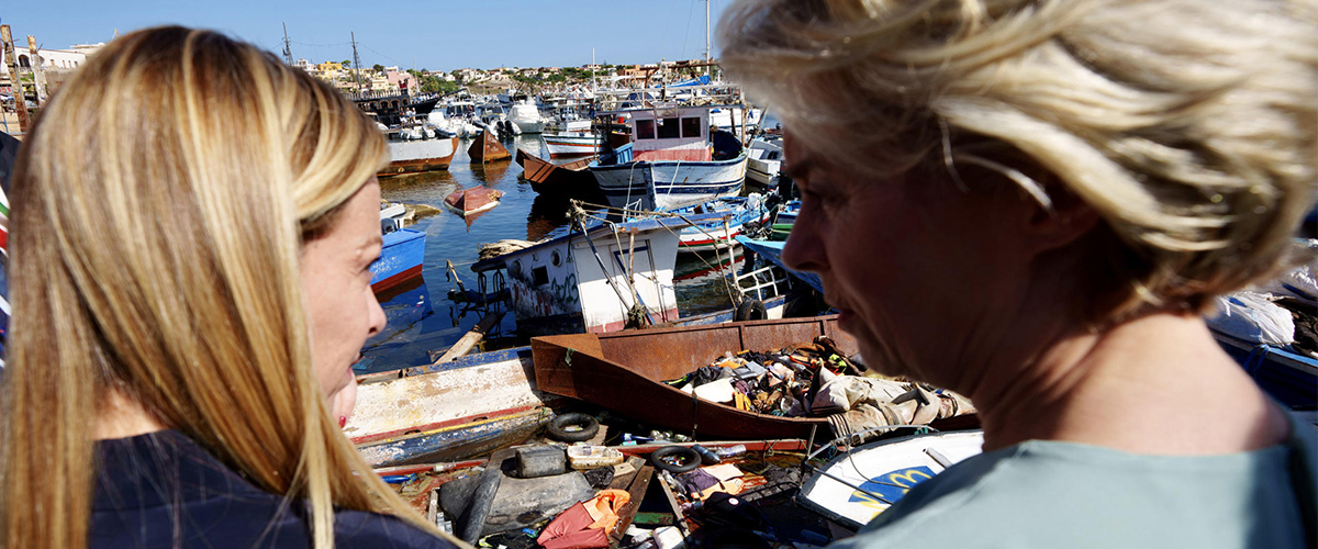 Migranti, la Ue si sveglia (grazie a Trump e Meloni). Von der Leyen annuncia la linea dura da secoloditalia.it Migranti, la Ue si sveglia (grazie a Trump e Meloni). Von der Leyen annuncia la linea dura
