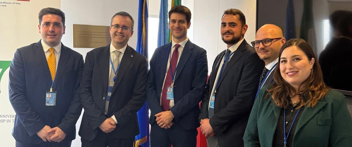 New York, “Progetto Alfa” e “Campus Salute” incontrano all’Onu l’ambasciatore Massari Riccio per discutere dei giovani