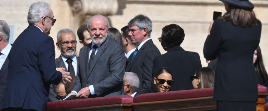 Funerale papa Francesco, Lula