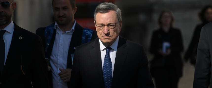 Funerale papa Francesco, Draghi