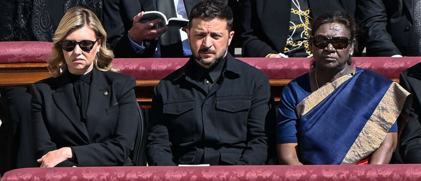 Funerale Papa Francesco, Zelensky