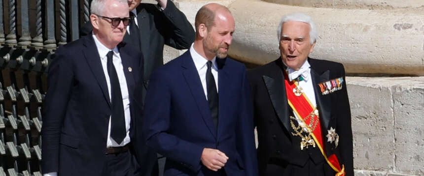 Funerale papa Francesco, William, the Prince of Wales