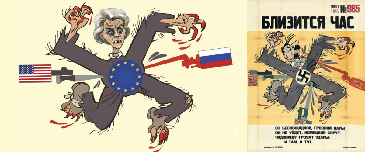 Putin rispolvera da Secoloditalia.it putin rispolvera la propaganda sovietica per colpire von der leyen e invoca un nuovo nemico l eurofascismo