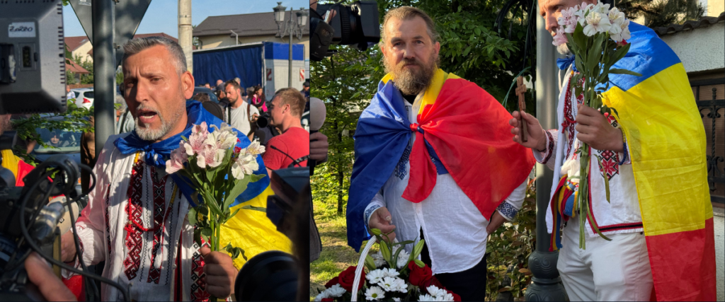 Romania al voto: George Simion al seggio tra applausi, bandiere e la speranza di una svolta a destra