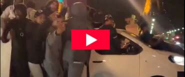 Tre feriti, 44 arresti e automobili in fiamme: caos dopo la semifinale tra Arsenal e Paris Saint Germain (video)