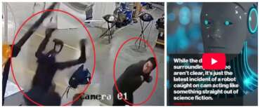 Androide “ribelle” aggredisce due operai: il video da fantascienza dalla Cina mentre l’esercito di Pechino presenta i cani robot