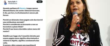 L’ultima di Ilaria Salis: “Diamo più soldi ai detenuti, devono guadagnare come chi sta fuori”