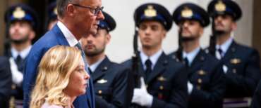 Incontro Meloni Merz a Palazzo Chigi