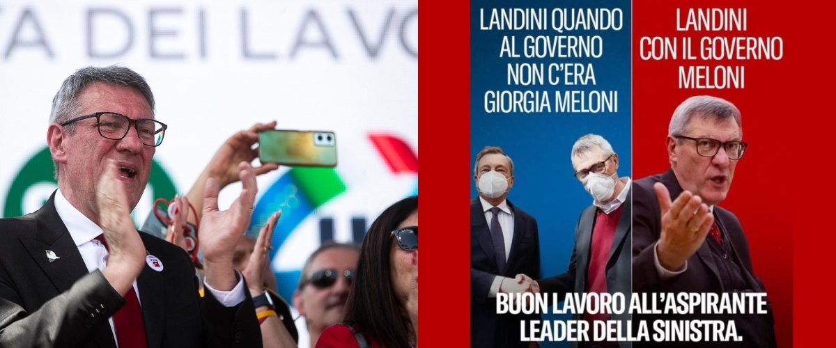 Landini minaccia da Secoloditalia.it landini minaccia meloni sui salari bassi ma dimentica il ritocchino al suo stipendio fdi lo fulmina…
