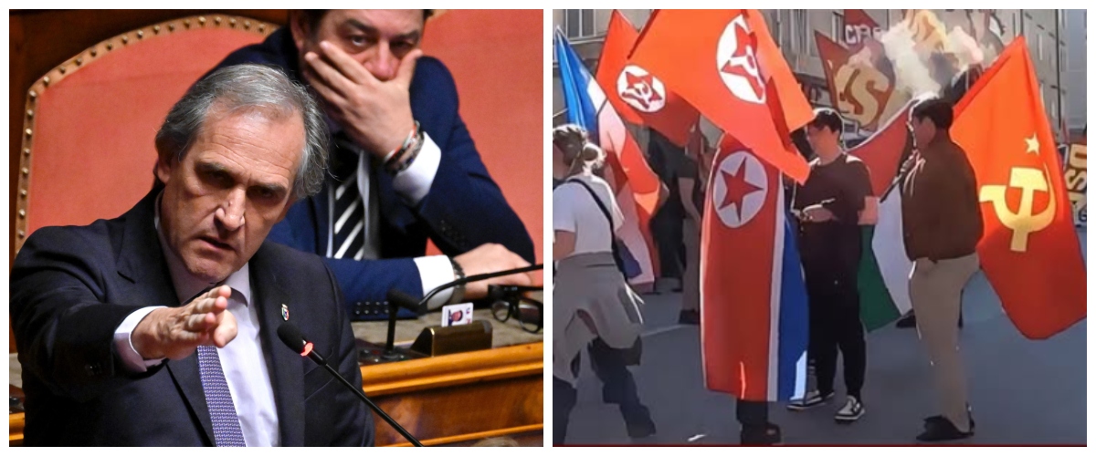 Trieste oltraggiata dalle bandiere titine. La rabbia di Menia: “Stufo di questa vergogna, intervenga la magistratura” Trieste oltraggiata dalle bandiere titine. La rabbia di Menia: “Stufo di questa vergogna, intervenga la magistratura”