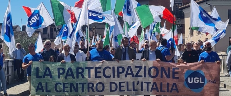 Festa dell’Ugl: “A Rieti stiamo realizzando il sogno della partecipazione. Bellucci: “Scelta coraggiosa del Comune” Festa dell’Ugl: “A Rieti stiamo realizzando il sogno della partecipazione. Bellucci: “Scelta coraggiosa del Comune”